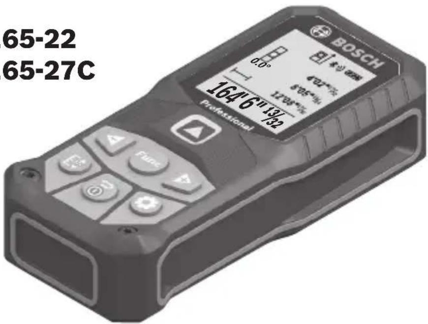 BOSCH GLM165-27C Professional - 2