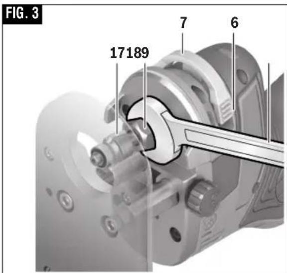 BOSCH GKF 12V-25 Professional - INSTALLING A ROUTER BIT - 2
