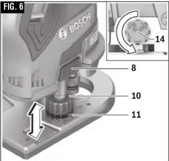 BOSCH GKF 12V-25 Professional - WARNING - 1