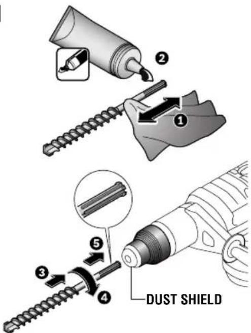 BOSCH RH850VC Professional - WARNING - 1