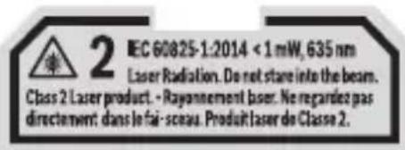 BOSCH GLM100-23 Professional - SAVE ALL WARNINGS AND INSTRUCTIONS FOR FUTURE REFERENCE - 1
