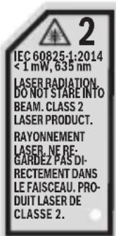 BOSCH GLM165-25G Professional - CONSERVEZ TOUS LES AVERTISSEMENTS ET TOUTES LES INSTRUCTIONS POUR RÉFÉRENCE FUTURE - 1