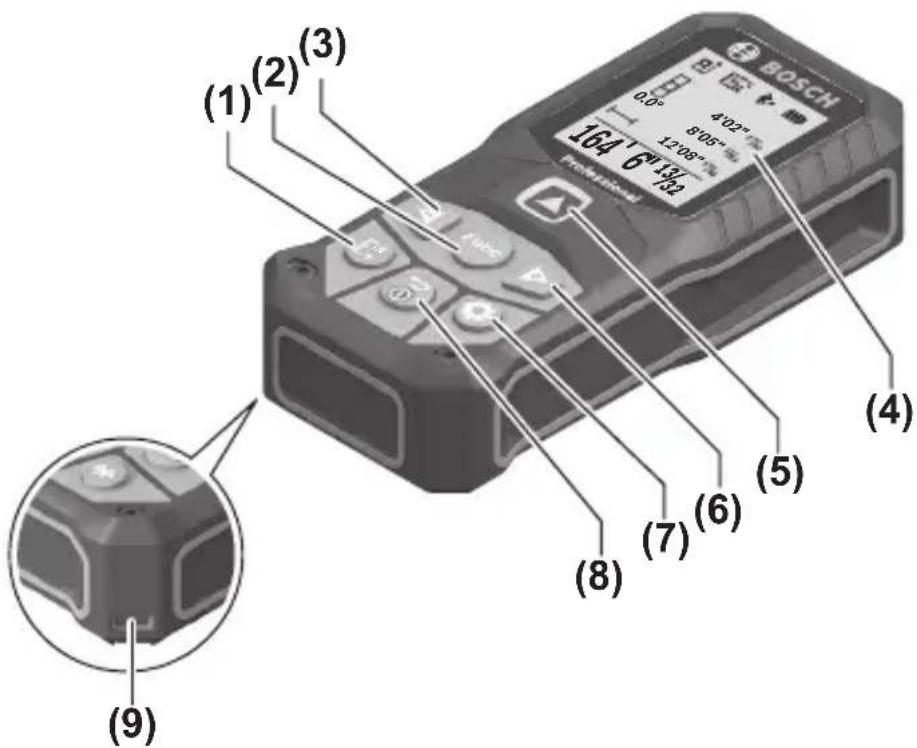 BOSCH GLM165-25G Professional - 7