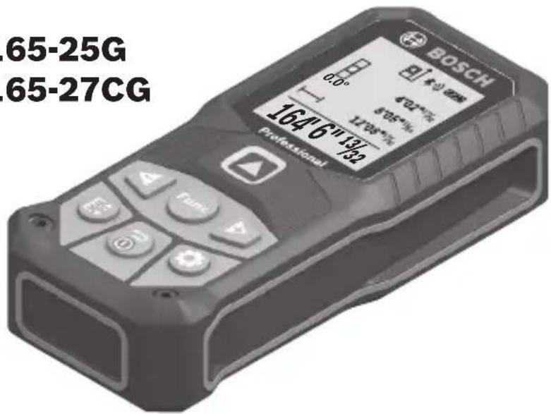 BOSCH GLM165-25G Professional - 1