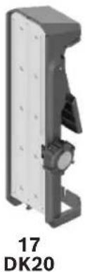 BOSCH GCL 165-42 G Professional - (Fig. 3, Fig. 16 - Fig. 21) - 2