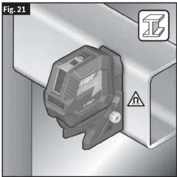 BOSCH GCL 165-42 G Professional - Operation - 4