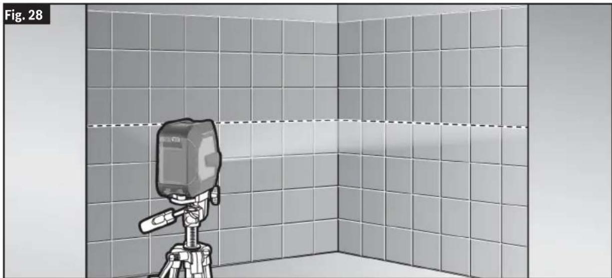 BOSCH GCL 165-42 G Professional - Operation - 2