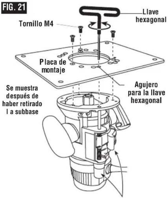 BOSCH MRF23EVS Professional - AVANCE DE LA PIEZA DE TRABAJO SOBRE UNA MESA DE FRESADORA - 1