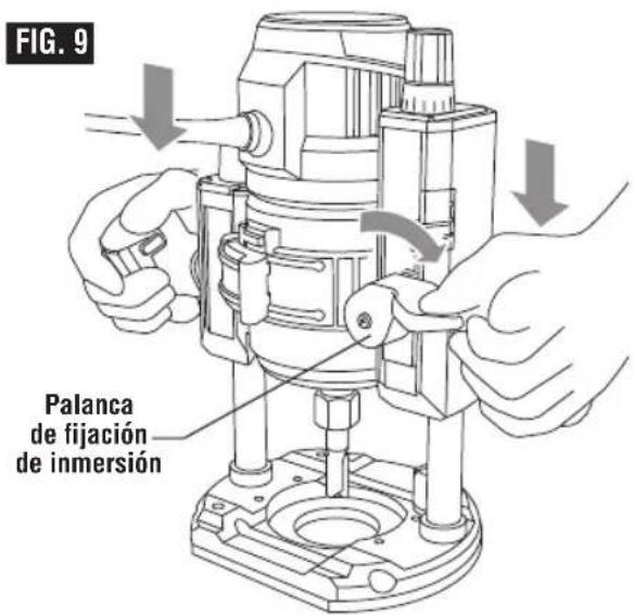 BOSCH MRF23EVS Professional - Para subir la fresadora: - 1