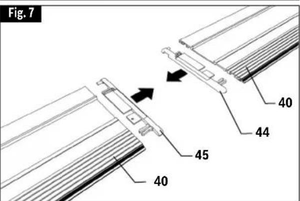 BOSCH GKT 13-225 Professional - ▼ CONEXIÓN DE MÚLTIPLES CARRILES GUÍA - 2