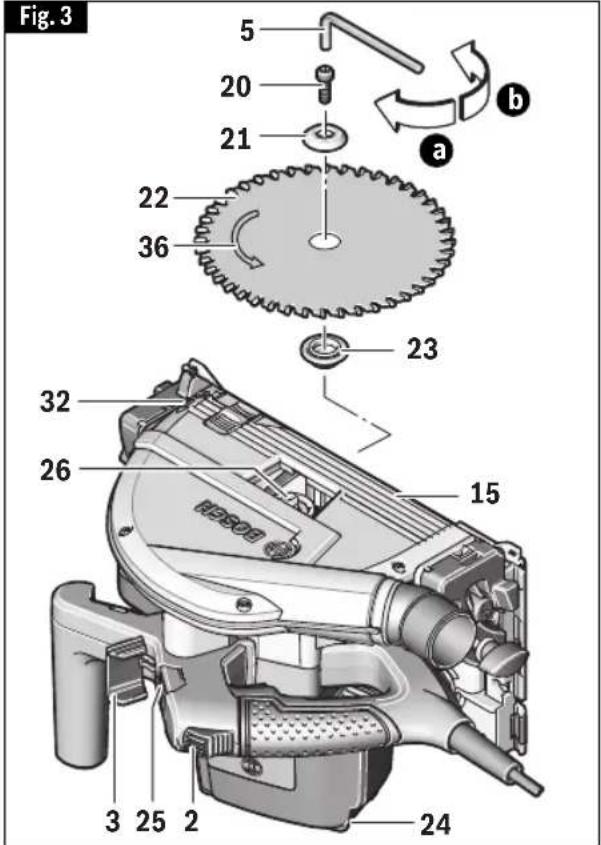 BOSCH GKT 13-225 Professional - ▼ VARI-TORQUE CLUTCH - 1
