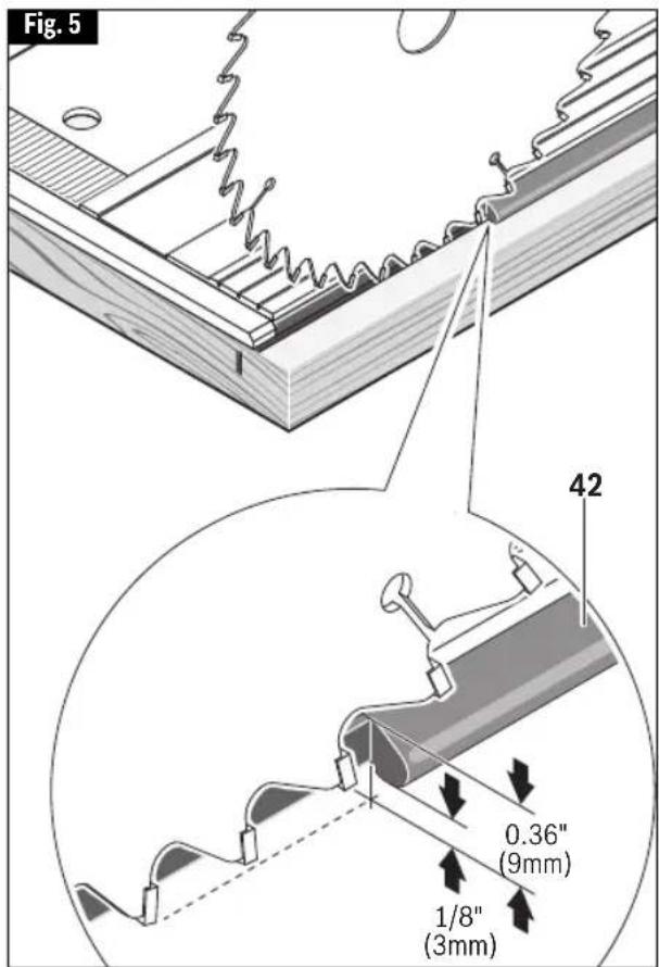 BOSCH GKT 13-225 Professional - ▼ PREPARING TRACK - 2