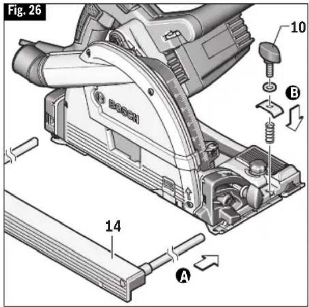 BOSCH GKT 13-225 Professional - ▶ Sawing with Rip Fence - 1