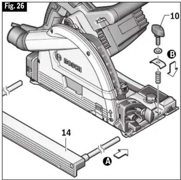 BOSCH GKT 13-225 Professional - ▶ Aserrado de precisión con carril guía - 1