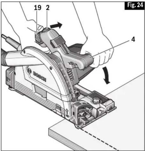 BOSCH GKT 13-225 Professional - WARNING - 1