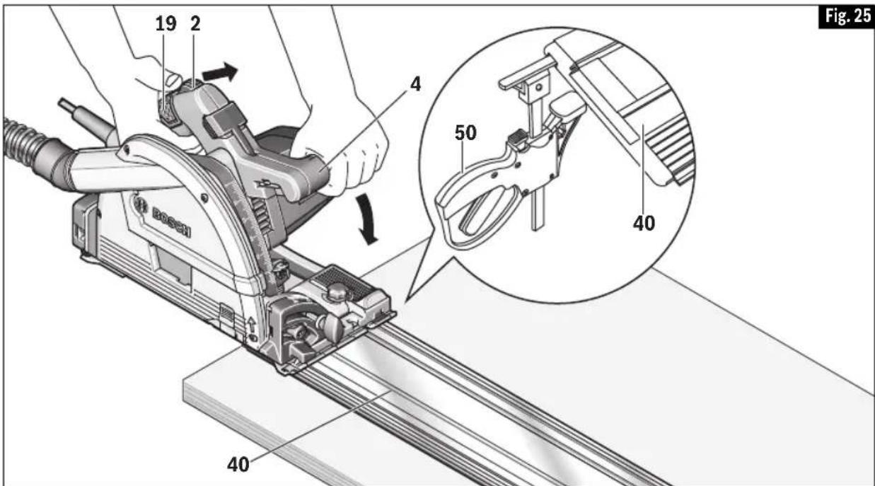 BOSCH GKT 13-225 Professional - ▼ SAWING WOOD - 1