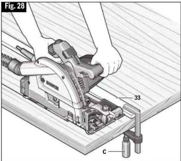 BOSCH GKT 13-225 Professional - ▶ Cutting Large Sheets - 1