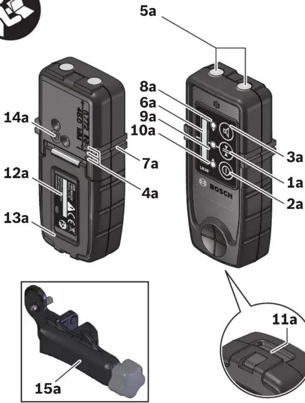 BOSCH GRL 800-20 HV Professional - LR30 - 2