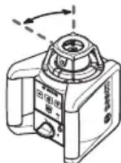 BOSCH GRL 800-20 HV Professional - Mode rotation - 1