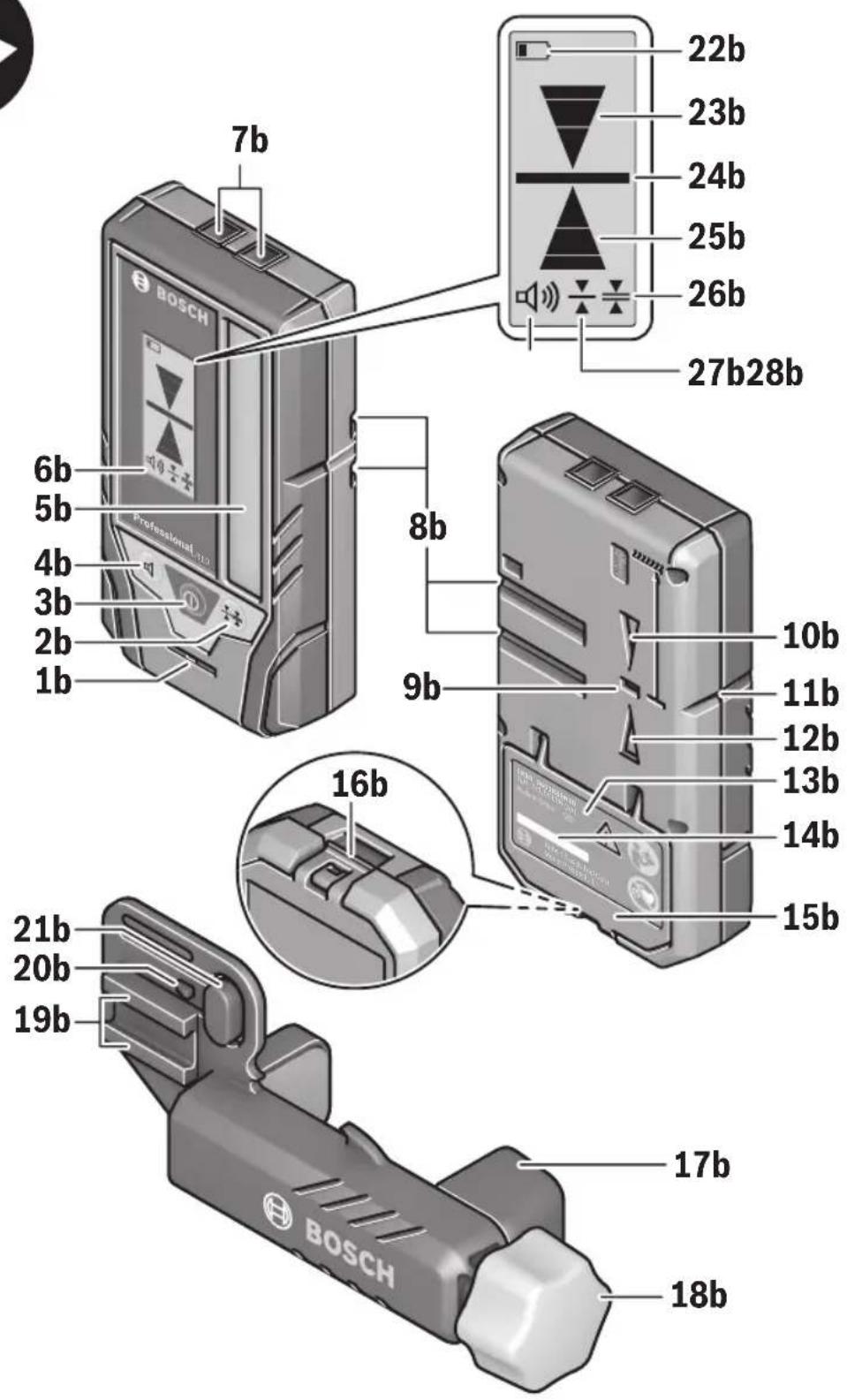 BOSCH GRL 800-20 HV Professional - LR10 - 2