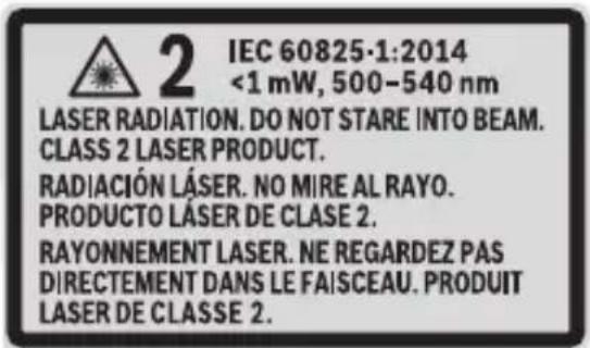 BOSCH GPL 100-30 G Professional - ADVERTENCIA - 1