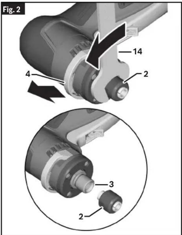 BOSCH GWG 12V-20 S Professional - (Fig. 2) - 1