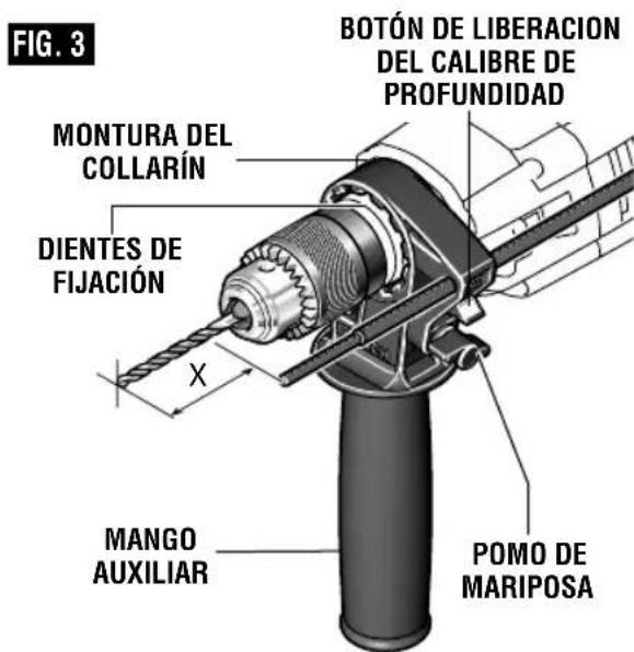 BOSCH HD18-2 Professional - CALIBRE DE PROFUNDIDAD - 1