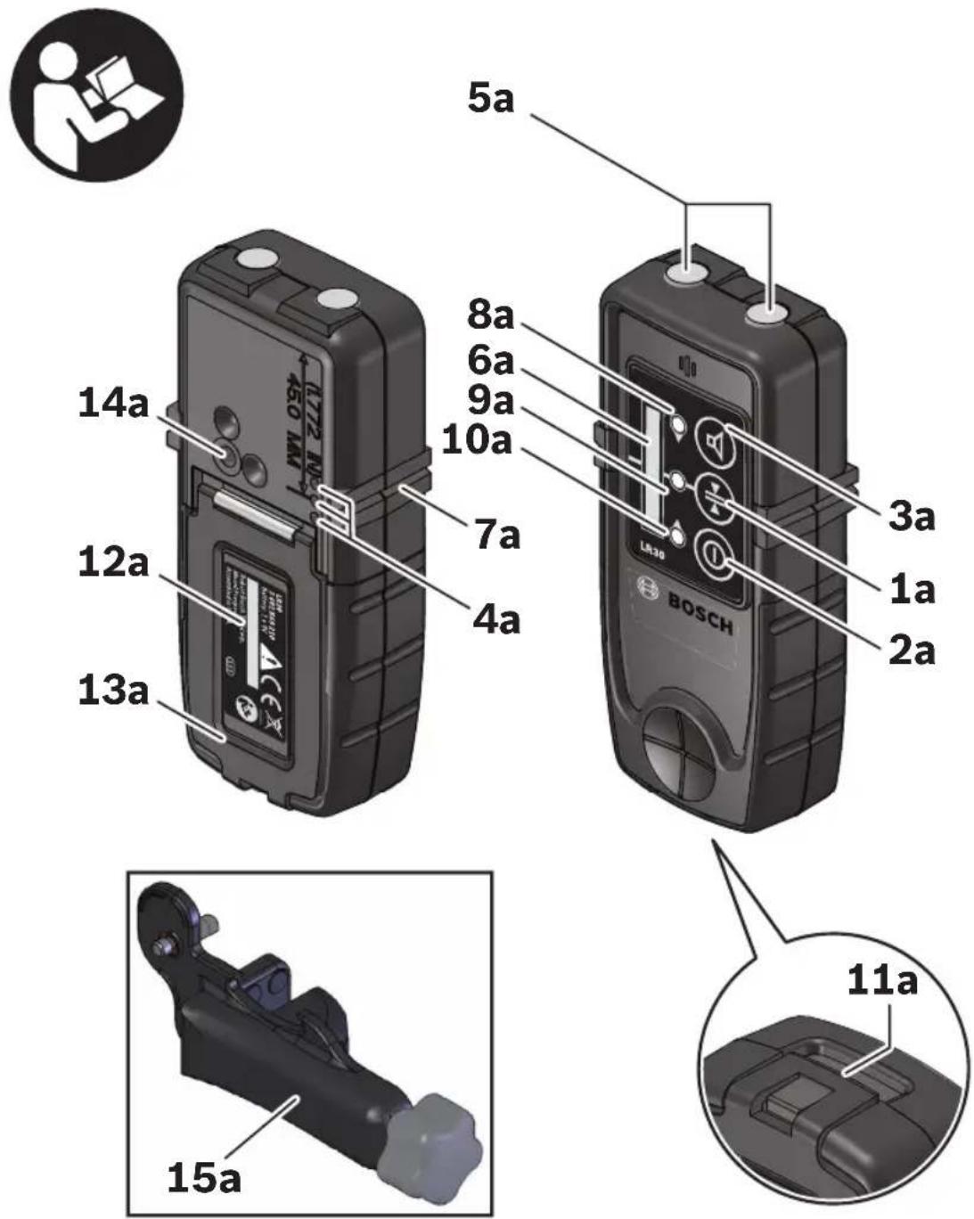 BOSCH GRL 900-20 HV Professional - LR30 - 1