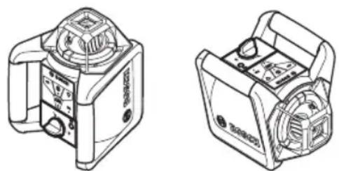 BOSCH GRL 900-20 HV Professional - Colocación del la herramienta láser - 1