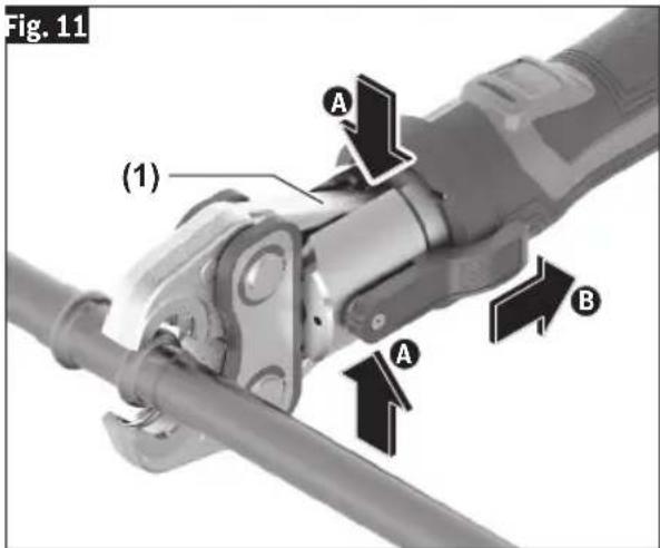 BOSCH GPT18V-24 Professional - Stopping the Press Tool Prematurely - 1