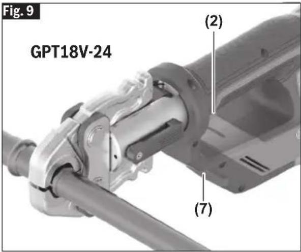 BOSCH GPT18V-24 Professional - (Fig. 7, Fig. 8, Fig. 9) - 3