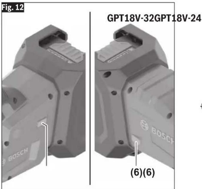 BOSCH GPT18V-24 Professional - (Fig. 10, Fig. 12) - 2