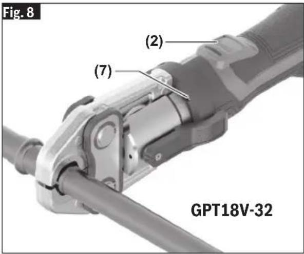 BOSCH GPT18V-24 Professional - (Fig. 7, Fig. 8, Fig. 9) - 2