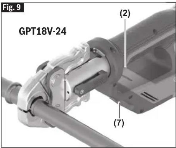 BOSCH GPT18V-24 Professional - (Fig. 7, Fig. 8, Fig. 9) - 3