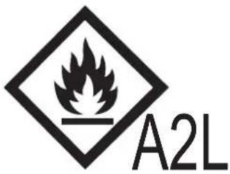 MIDEA AAPA06R5RWT - WARNING for Using R32 Refrigerant - 1