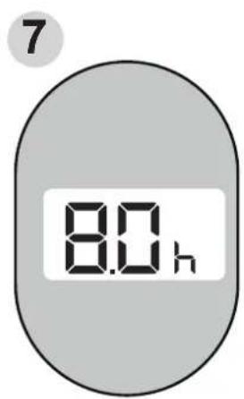MIDEA AAPA06R5RWT - Setting TIMER ON and TIMER OFF at the Same Time - 7