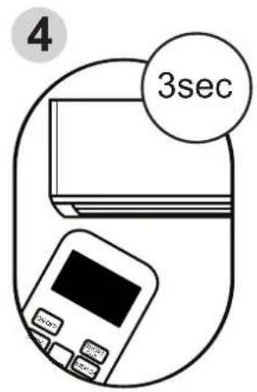 MIDEA AAPA06R5RWT - Setting TIMER ON and TIMER OFF at the Same Time - 4