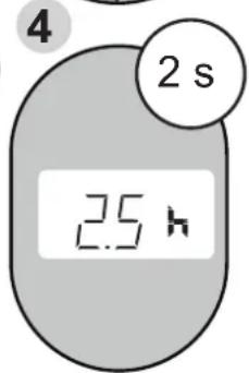 MIDEA AAPA06R5RWT - TIMER ON Function - 4