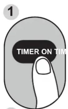 MIDEA AAPA06R5RWT - TIMER ON Function - 1