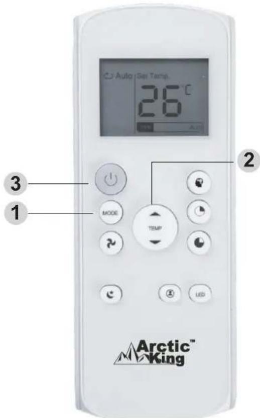 MIDEA AAPA06R5RWT - How to Use the Basic Functions - 1