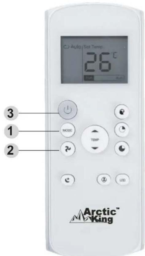 MIDEA AAPA06R5RWT - FAN Operation - 1