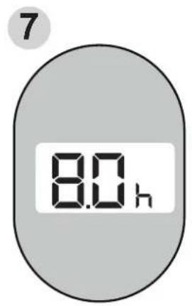 MIDEA AAPA06R5RWT - Réglage des fonctions TIMER ON et TIMER OFF en même temps - 7