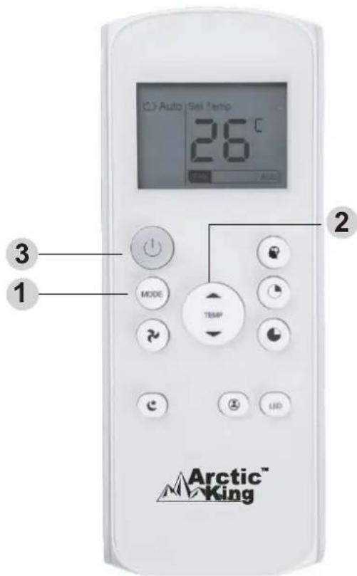MIDEA AAPA06R5RWT - Utilisation des fonctions de base - 1