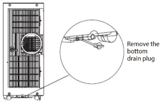 MIDEA AAPA06R5RWT - Water collection tray Drainage Guide - 1