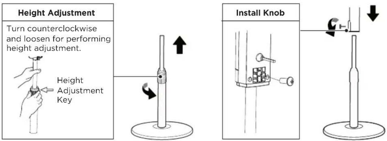 MIDEA FS40-23MR - Pole installation - 1