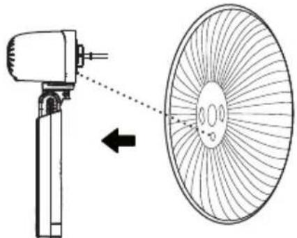 MIDEA FS40-23MR - Installazione della Griglia Posteriore - 1