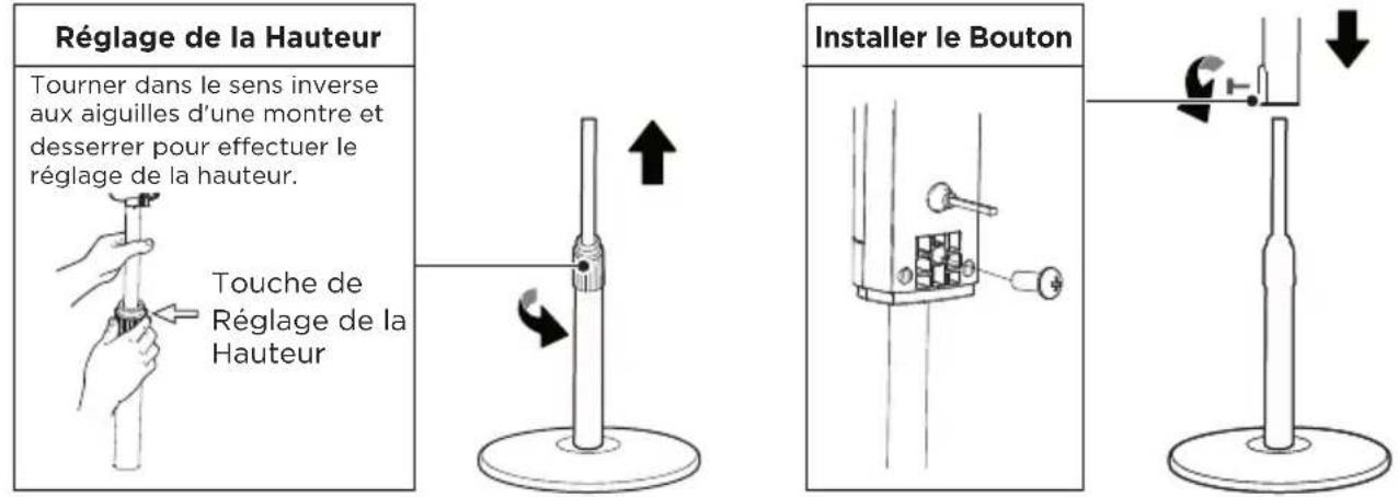 MIDEA FS40-23MR - Installation du Poteau - 1