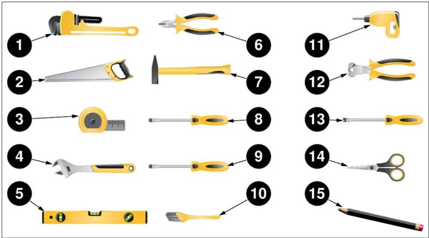 BERTAZZONI DW60S3IBPSV - TOOLS THAT MAY BE REQUIRED - 1