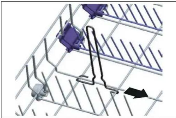 BERTAZZONI DW60S3IBPSV - FLASKEHOLDER (AFHAENGIGT AF MODEL) - 1