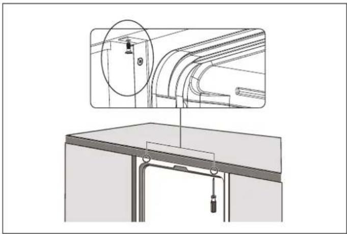 BERTAZZONI DW60S3IBPSV - INSTALLAZIONE DELLA LAVASTOVIGLIE NEL MOBILEFISSAGGIO DELLO ZOCCOLO - 1
